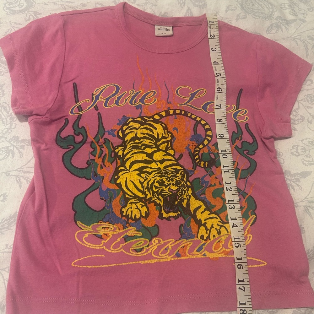 Urban Outfitters Pink Graphic Tee